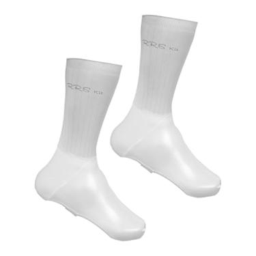 Imagem de KiBcsLic para Sapatos de Ciclismo, Protetores, Equipamento Profissional, para Sapatos de Ciclismo para Homens E Mulheres, Botinhas, para Viagens E, Branco