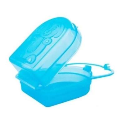 Imagem de Protetor Porta Chupeta e Bico de Mamadeira Bebê - PEPETA, Azul