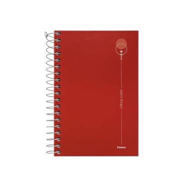 Imagem de Foroni Caderneta Espiral, Capa Dura, 80 Folhas Pautadas, 100mm x 150mm, Office Color, FSC Certificado