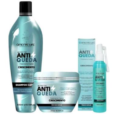 Imagem de Kit Power Hair Antiqueda Shampoo + Máscara 300ml + Tônico 60ml Oriente