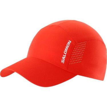Imagem de Boné Salomon Unissex Cross Cap, UN, Vermelho