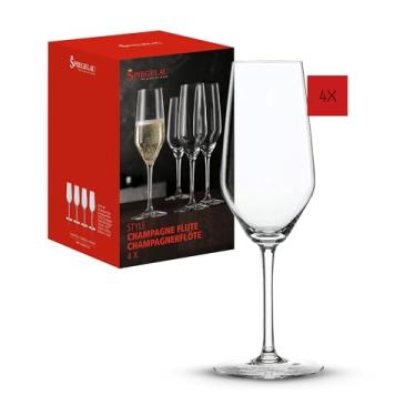 Imagem de Spiegelau Estilo taças de vinho espumante (conjunto de 4), transparente