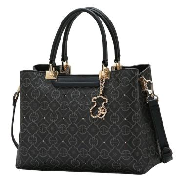 Imagem de Bolsa Feminina Trasnversal Estilo Moderno Ursinho Chenson