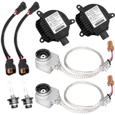 Imagem de Reator de farol HID Xenon adequado para Nissan Altima Maxima Murano Quest Rogue 350Z 370Z GT-R, para Infiniti EX35 FX35 QX70 G35 Q60 M35, unidade de controle com ignição e lâmpada D2S substitui 28474