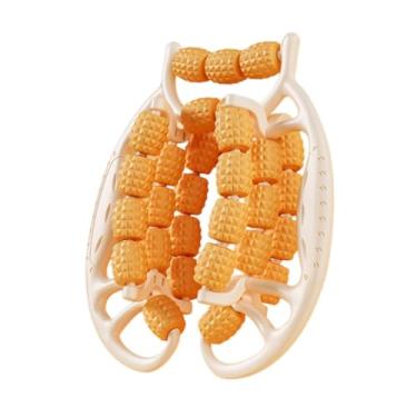 Imagem de predolo Planejista de massageador da perna Grampo de perna 360 graus Relax Relax Massage Tool 29 Roller de pontos para a família de equipamentos de, Laranja