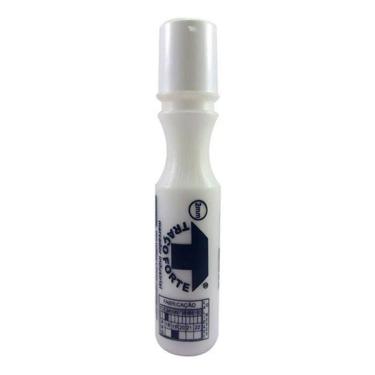 Imagem de Marcador Industrial Traço Forte 2mm Branco 60ml Lpe-0501