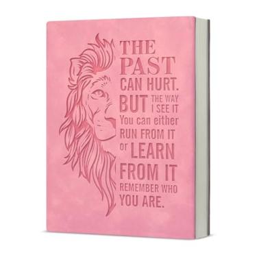 Imagem de KSFFWQIN Caderno inspirador para mulheres, motivacional, lembre-se de quem você está escrevendo, presente de incentivo para filha, irmã, colegas de trabalho, amigas