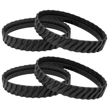 Imagem de Sevensool Pacote com 4 R0526100 de substituição de pista, compatível com Zodiac MX8, MX6 limpador de piscina pista de pneu R0526100