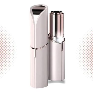 Imagem de Depilador De Sobrancelhas Branco Sem Fio Usb - King