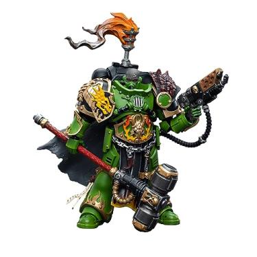Imagem de Joytoy Warhammer 40K Mecha 1/18 Action Figures Salamanders Captain Adrax Agatone