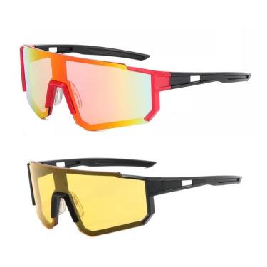 Imagem de Kit 2 Óculos De Sol Beach Tennis Bike Dirigir À Noite-Unissex