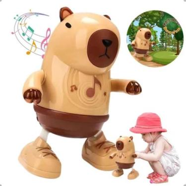 Imagem de Boneco Musical Capivara Dançante Para Menino Pronta Entrega - Atena