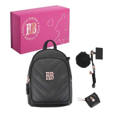 Imagem de Mini Mochila Porta Fone De Ouvidos E Chaveiro Rebecca Bonbon