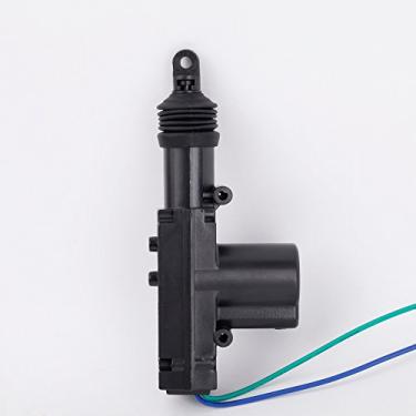 Imagem de Atuador de trava porta alta potência para carro 12V 2 fios sistemas segurança entrada sem chave substitua o antigo ou adicione a travas energia