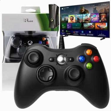 Imagem de 2X Controle Com Fio Compatível Tv Pc Xbox Android Game Pass