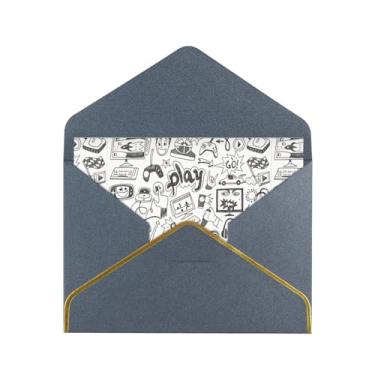 Imagem de SKKNT Cartões comemorativos para meninos de videogame para todas as ocasiões, convites de festa de aniversário de casamento, 12,7 x 15,2 cm