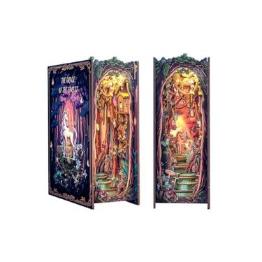 Imagem de Kit de Montar Grace of the Forest Book Nook Diorama para prateleira Hands Craft