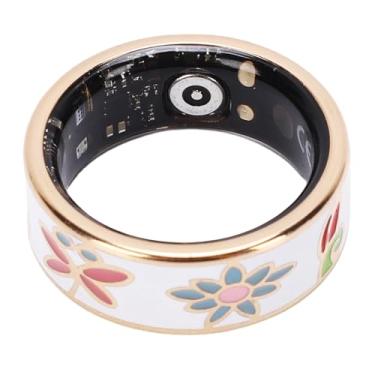 Imagem de Heayzoki Anel Inteligente para Mulheres e Homens, Anel Rastreador de Fitness de Saúde Com Monitoramento do Sono e Contagem de Passos, Fotografia (Tamanho 10 (ID 19,8 mm / 0,78 pol. C 62,1 mm)