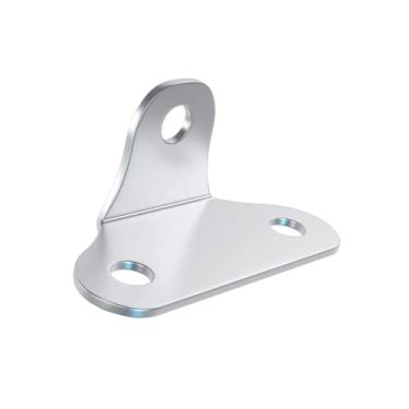 Imagem de Cantoneira 3 Furos Para Movéis Aço Zincada + Paraf Chip 3,5X16-2 Peças