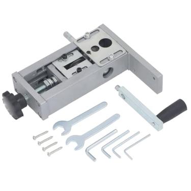 Imagem de LiebeWH Descascador de Fio Com Manivela ou Descascador de Cabo Elétrico Alimentado por Broca Com Lâmina de Ajuste, Ranhura Profunda, Rolo Texturizado para Fios de 1-25 Mm de Diâmetro, Máquina de