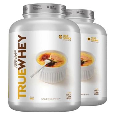 Imagem de Kit 2 Whey Protein Isolado Baunilha Brulee 1.8Kg True Source-Unissex