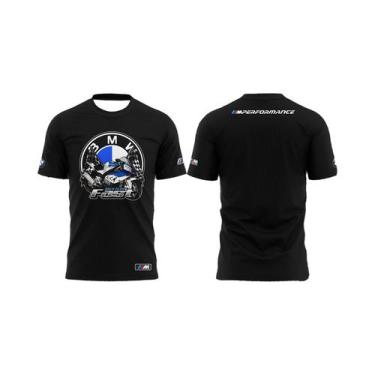 Imagem de Camiseta Masculina De Manga Curta BMW Summer M Power Sports Racing Car