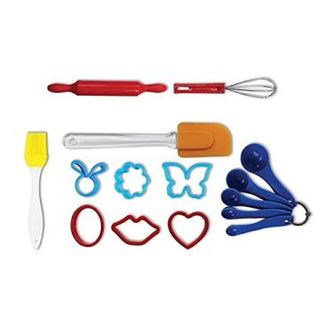 Imagem de Kit de cozinha deluxe para iniciantes e cozimento para crianças (16 peças)