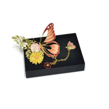 Imagem de Climple Marcador de livro borboleta - Marcadores de livros para mulheres que lêem, presentes para amantes de livros - Marcadores de livro fofos e legais para mulheres, ofertas de professores