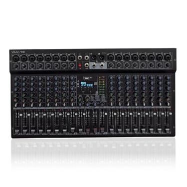 Imagem de Mesa De Som Interface 16 Canais Voik VLV-16 USB PC Bluetooth
