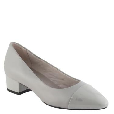 Imagem de David Tate Colette feminino, Napa cinza claro, 9 X-Wide