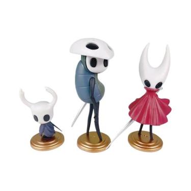 Imagem de Conjunto De Figuras De Anime Hollow Knight 3 Peças Modelo De Figura De