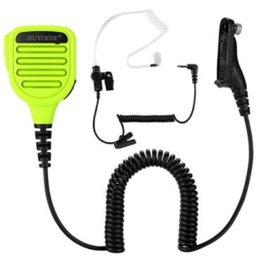 Imagem de JEUYOEDE Microfone Walkie Talkie à prova d'água com entrada de áudio de 3,5 mm compatível com Motorola APX1000 APX4000 APX6000 APX7000 XPR6350 XPR6550 XPR7550e