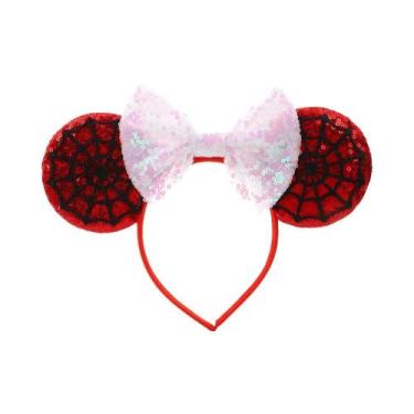 Imagem de Tiara De Orelhas Do Mickey Da Disney Para Mulheres, Acessórios De Cabe