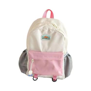 Imagem de Mochila Infantil Color Block Leve Para Meninos E Meninas, Ideal Para V