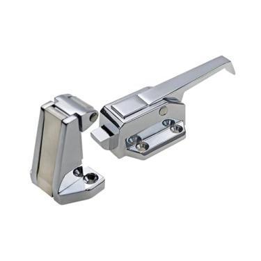 Imagem de HTNAFONI Puxador de porta ajustável, forno, vapor, armário, congelador, equipamento industrial, fechadura de porta 1 peça (PL021 PL021-1K)