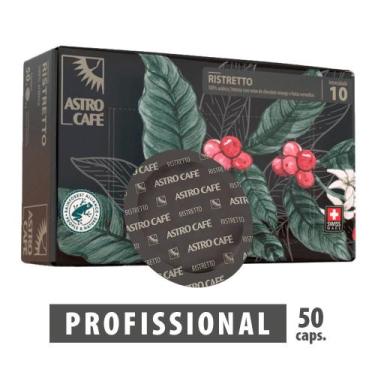 Imagem de Astro Café Pro Cápsulas 50 Un Ristretto Arábica Intenso Compatível Nes