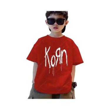 Imagem de Camiseta Infantil Unissex Retrô De Banda De Rock, Estilo Gótico Metal 