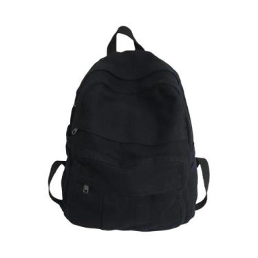 Imagem de Mochila Vintage De Lona Para Meninas, Moda Universitária, Viagem, Kawa