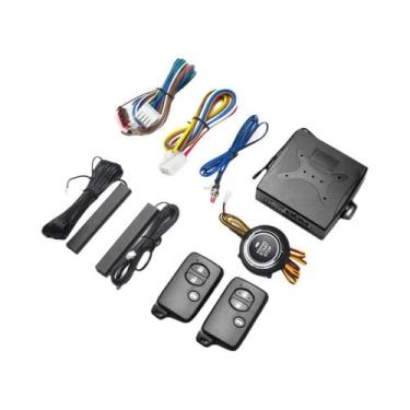 Imagem de Sistema De Alarme Para Carro Com Entrada Sem Chave E Trava Central Rem