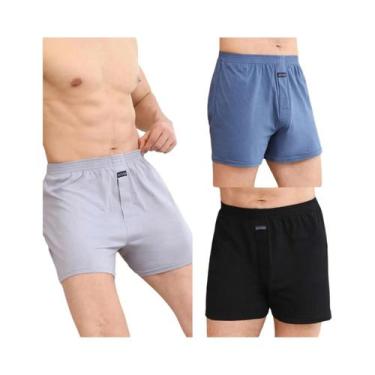 Imagem de Calças De Pijama Masculinas Confortáveis E Largas Em Algodão Aro Para 