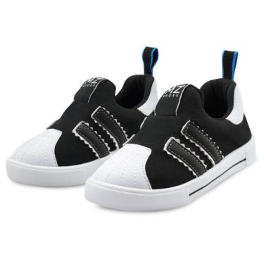 Imagem de Tênis infantil Gatatuya Unissex Magic Casual - Mz Shoes, 24/25, Preto,