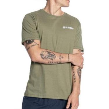 Imagem de Camiseta Element Blazin Chest Color SM25 Masculina-Masculino