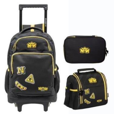 Imagem de Kit Mochila de Rodinhas Juvenil NATAN POR AÍ - Xeryus 15590-Unissex