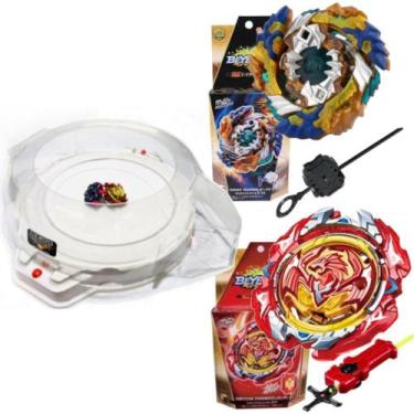 Imagem de Beyblades Geist Fafnir Vs Revive Phoenix - DB Pro - Beyblade Top Gyro,