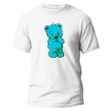 Imagem de  Camiseta Algodão Premium Estampa Digital Ursinhos Carinhoso - Pavesi,