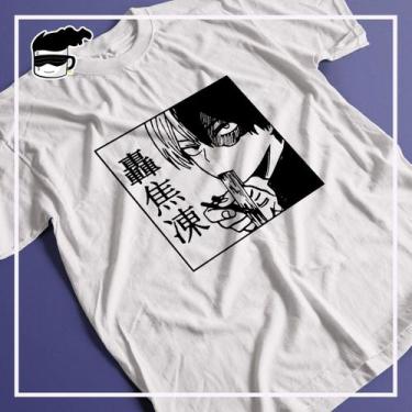Imagem de Camiseta My Hero Academia Todoroki Unissex Anime - Kamisetas Otaku, Br