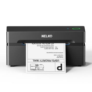 Imagem de Impressora Térmica BT Sem Fio 4x6 para Etiquetas de Envio, Correios, E-commerce – Compatível Windows, Mac, Linux – Modelo PL8OE