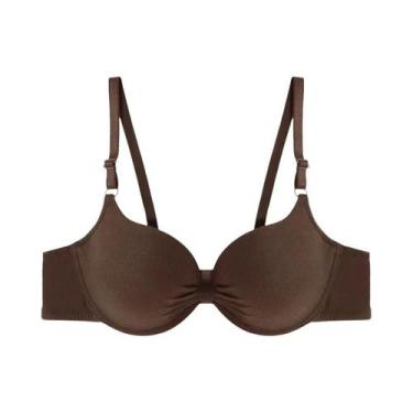 Imagem de Sutiã Sexy De Algodão Com Decote Profundo E Aro, Lingerie Sem Costas, 