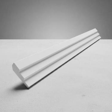 Imagem de Moldura Roda Teto em EPS Anti Chamas Com Acabamento Acetinado Premium 