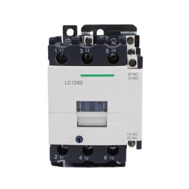 Imagem de Contator LC1D65 Contatores de 3 ploes - Controle de motor LC1D Categoria AC B7C F7C M7C AC24V-380V 65A 50/60HZ (LC1D65B7C 24V)